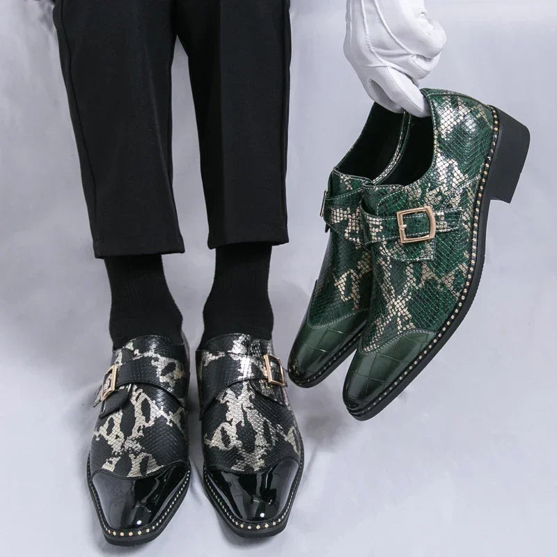 Luxury Men’s Oxford Dress Shoes – Handmade Formal Wedding Leather - Evallys.com
