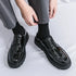 Green Patent Leather Oxford Shoes – Men’s Formal Business Dress Shoes - Evallys.com