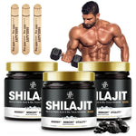 Pure Shilajit Supplement 85+ Minerals & Fulvic Acid for Energy & Brain