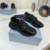 Women’s Denim Ballet Flats – Leather Low Heels with Butterfly Knot - Evallys.com