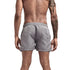 Mens Swim Trunks with Mesh Lining Side Pockets Solid Beach Shorts Quick Dry Lightweight Drawstring Board Shorts Summer Swimwear - Evallys.com