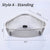 Kitchen Sink Drain Basket Stainless Steel Triangle Food Vegetables Peel Egg Filter Storage Organizer Kitchen Shelf Rack Drainier