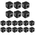 6/12/18pcs Cord Organizer Holder Magnetic Desktop Cable Clip Management Hidden Phone Charging Cord Holder For Kitchen Appliances
