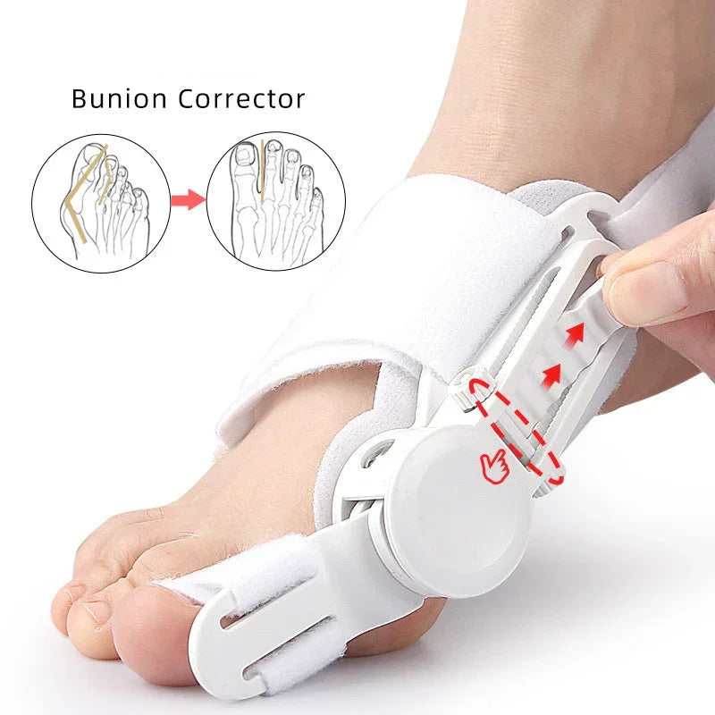 Hallux Valgus Corrector Bunions For Toes Corrector Foot Finger Separator Toe Separator Foot Care Bunion Corrector - Evallys.com