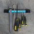 8/12/18in Magnetic Tool Holder Heavy-duty Magnet Tool Bar Strip Rack Space-Saving Metal Organizer Storage Rack For Knife Wrench