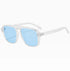 SORVINO Oversized Red Square Rivets Sunglasses Fashion Women Vintage Brand Designer Men Trendy Yellow Sun Glasses Shades UV400 - Evallys.com