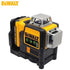2025 Dewalt DW089LG 3 Sides*360 Degree Vertical 12V Lithium Battery 12 Lines Laser 360 Level Horizontal Green Meter Outdoor - Evallys.com