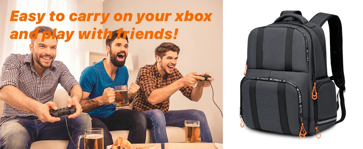 Gaming Console Backpack – Fits Xbox Series X/S & Accessories - Evallys.com