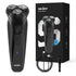 SEJOY Rechargeable Wet & Dry Use Electric Shaver Pop-up Hair Trimmer Rotary Shaving Machine Razor - Evallys.com