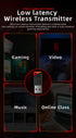 Kofire UG-05 Gaming Headphones 2.4G BT5.0 Wireless Headset With Mic RBG Light Vibration Bluetooth Earphone For PS4 PS5 PC Switch - Evallys.com