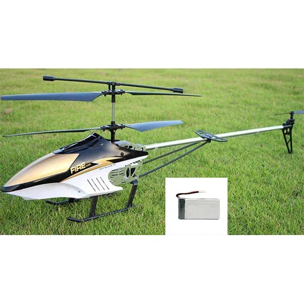 Rc Helicopter With Remote Control Extra Durable Big Plane Toy For Kids Drone Model Outdoor 3.5CH 80cm Aircraft Large Helicoptero - Evallys.com