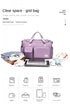 UNIXINU Carry On Travel Bag Large Capacity Weekender Overnight Duffle Bags with Shoe Compartment Sports Fitness Bags for Women - Evallys.com
