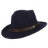 GEMVIE Western Fedora Cowboy Hat – Unisex Wide Brim Sombrero - Evallys.com