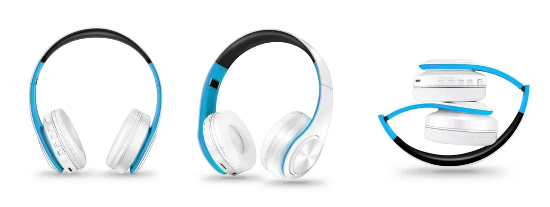 HIFI Stereo Earphones Bluetooth Headphone Music Headset FM and Support SD Card with Mic for Mobile Xiaomi Iphone Sumsamg Tablet - Evallys.com