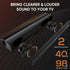 Saiyin Sound Bars for Tv, 40 Watt Small Tv Sound Bars, Surround Sound System Tv Sound Bors, with Bluetooth/Fiber Optic/Aux Connection, Suitable for Pc/Game/ Projector, 17inch - Evallys.com