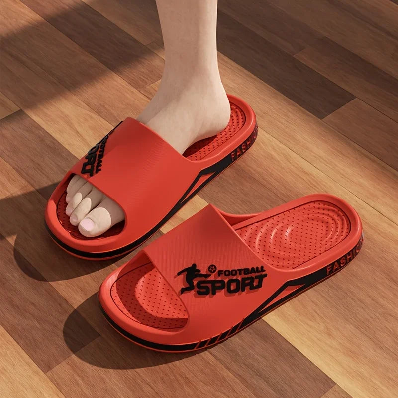 2025 Men’s Summer Slippers – Anti-Slip PVC Sandals for Indoor & Outdoor - Evallys.com