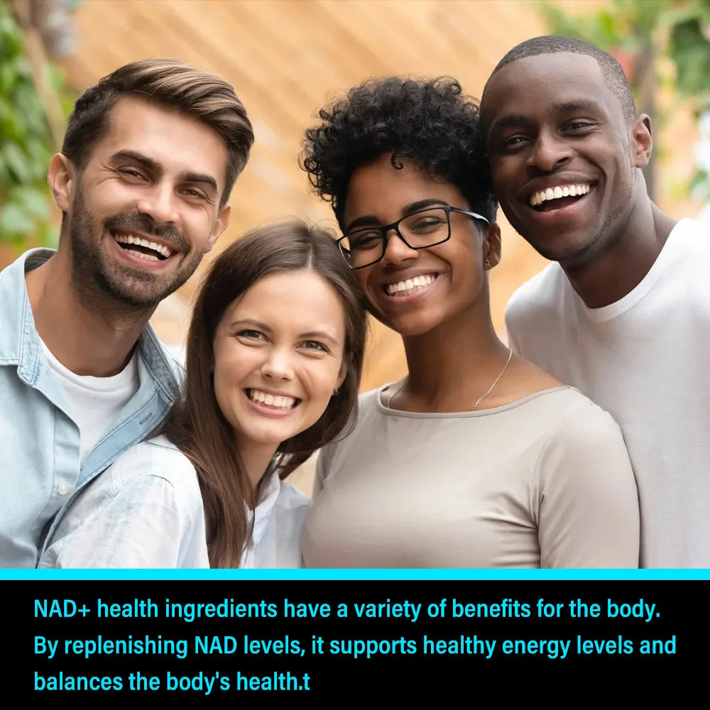 NAD+ Boost with Resveratrol – Anti-Aging & Energy Support 120 Caps