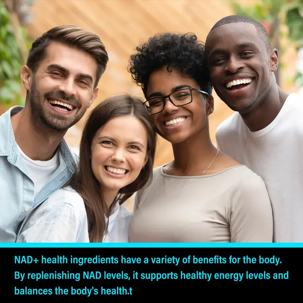 NAD+ Boost with Resveratrol – Anti-Aging & Energy Support 120 Caps
