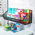 Kitchen Storage Shelf Wall Mounted Bathroom Organizer Basket No Drill Adhesive Mount Rack for Vegetable Fruit Drain Baskets