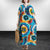 Boho Floral Maxi Dress – Cotton Linen V-Neck Summer Beach Wear - Evallys.com