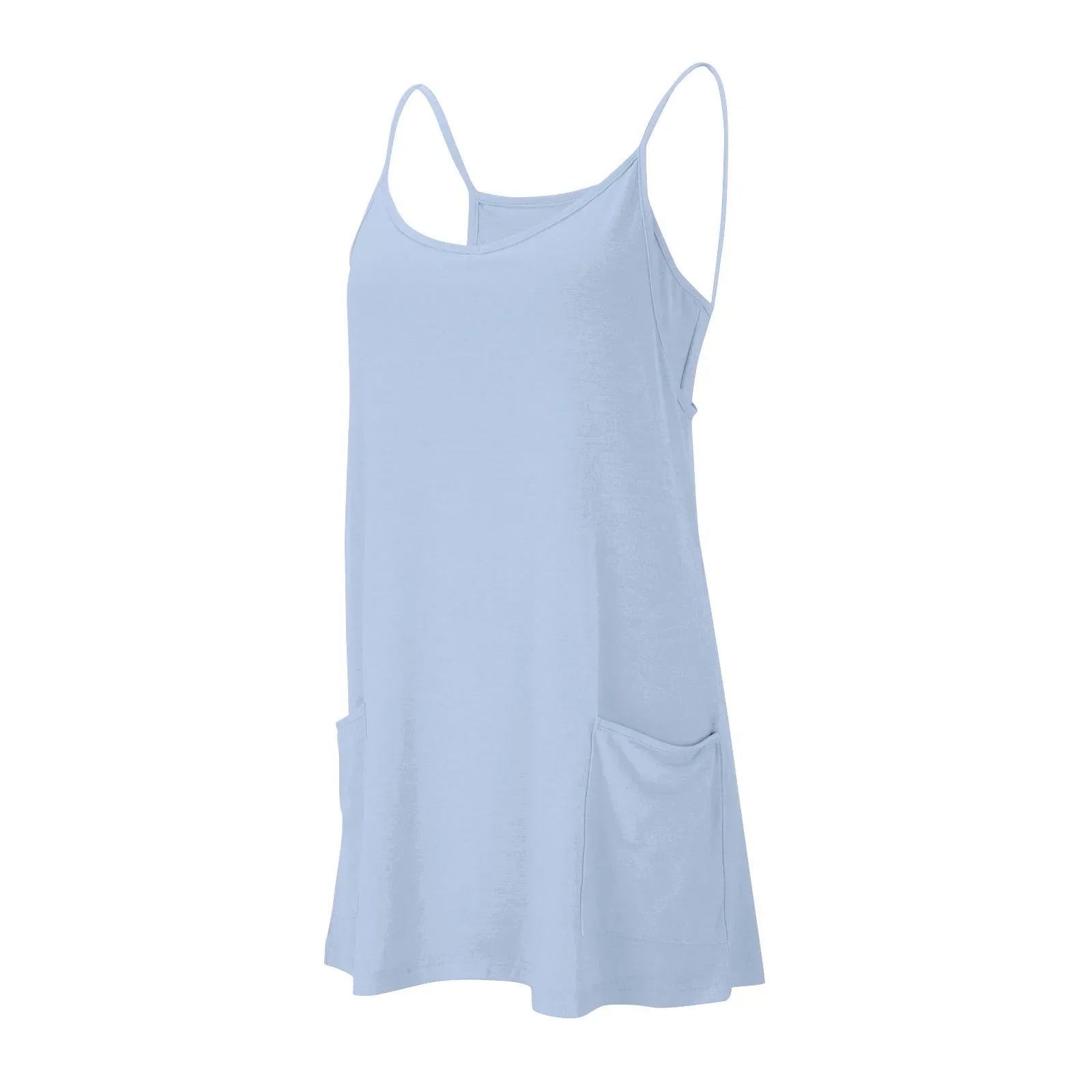Women’s Sport Mini Dress – Sleeveless Summer Casual Tennis Dress - Evallys.com