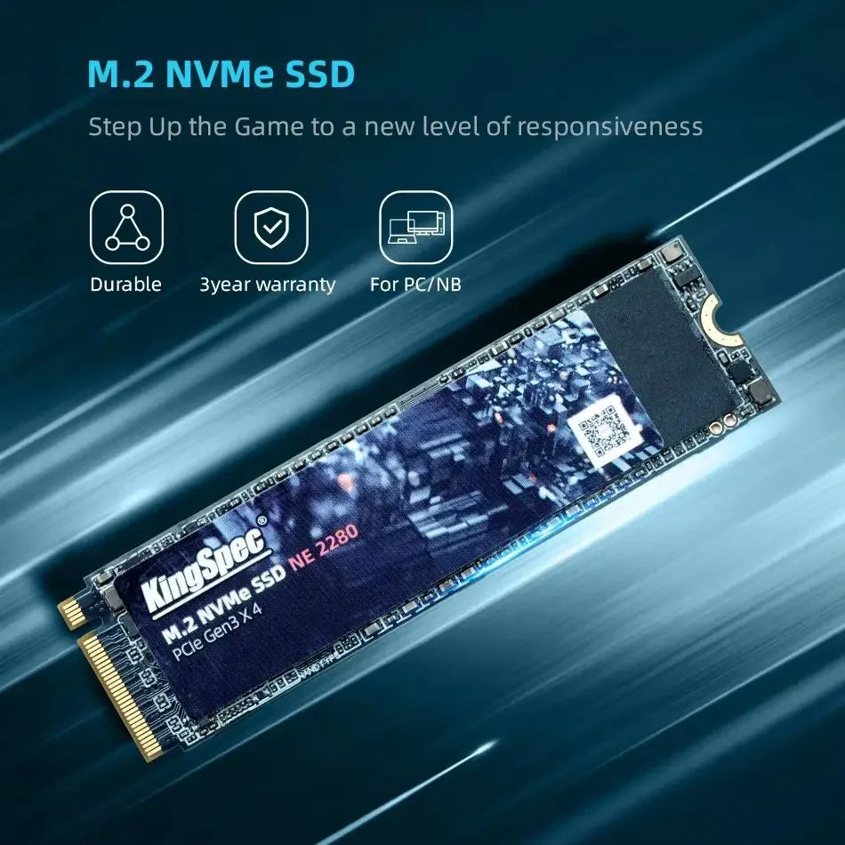 KingSpec M.2 SSD 120GB 256GB 512GB 1TB SSD 2TB hard Drive M2 ssd m.2 NVMe pcie SSD Internal Hard Disk For Laptop Desktop MSI - Evallys.com
