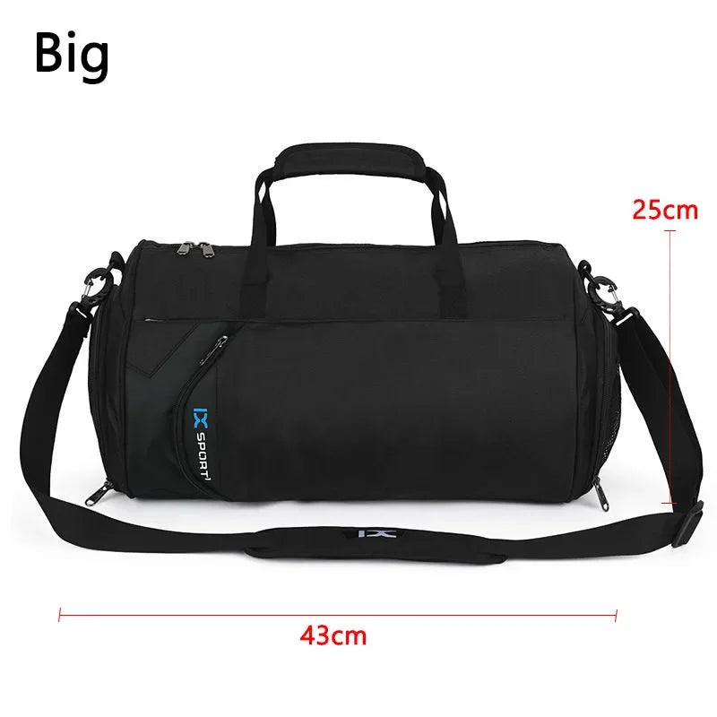 Men’s Travel Duffel Bag – Gym, Fitness, Wet/Dry, Shoe Compartment - Evallys.com