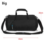 Large Gym Travel Duffel Bag – Waterproof with Shoe & Wet/Dry Storage - Evallys.com