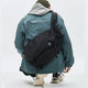 Men’s Nylon Shoulder Bag – Japanese Style Laptop Sling & Messenger Bag - Evallys.com