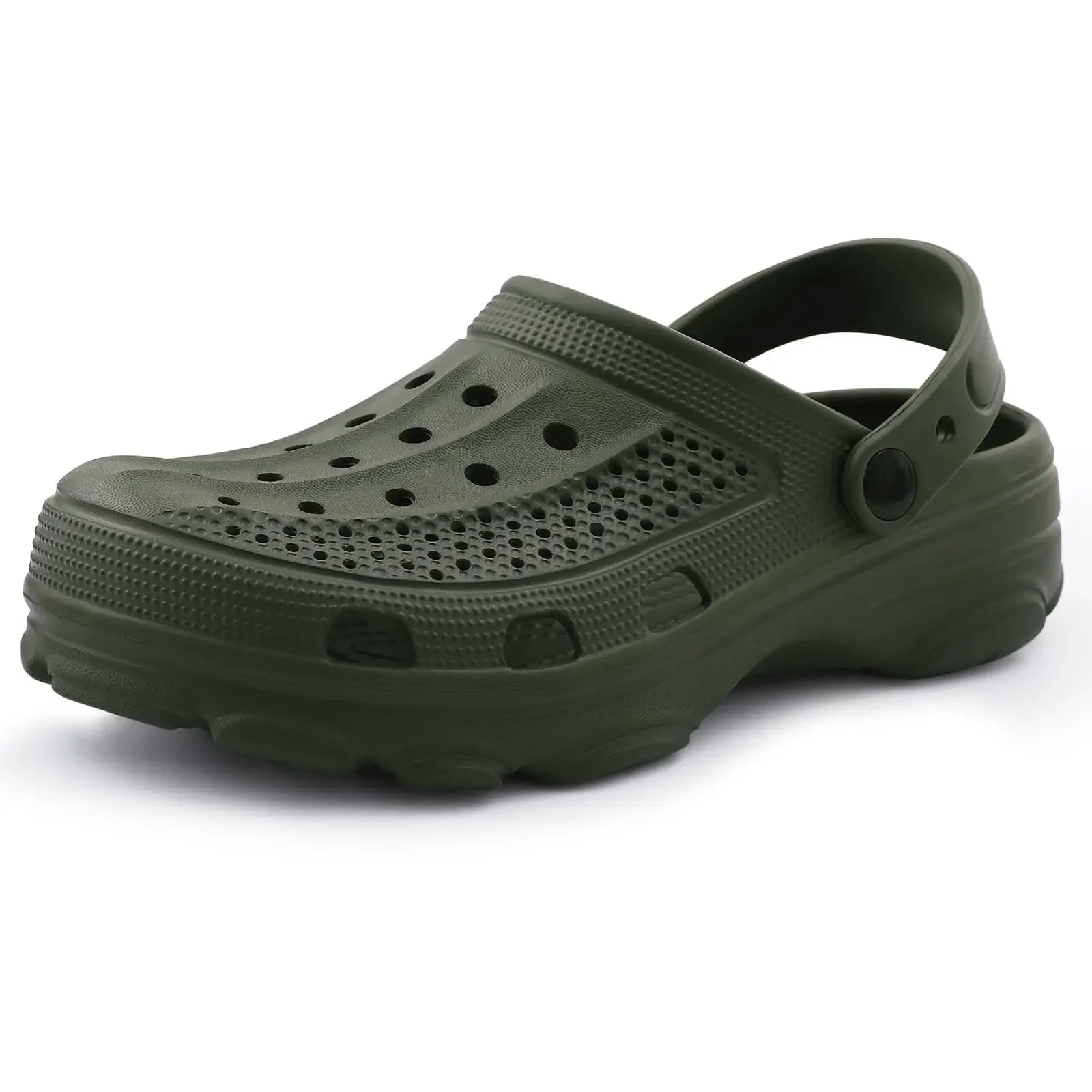 Comwarm Men’s Clogs – Breathable Non-Slip Garden & Beach Sandals - Evallys.com