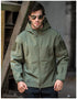 Military Shark Skin Soft Shell Jackets Men Tactical Windproof Waterproof jacket men Army Combat Jackets Mens Hooded Bomber Coats - Evallys.com