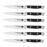 4/6/8p Beef Steak Knife And Fork Set Stainless Steel Highly Polished Handles High Quality Home Hotel Steak Restaurant Tableware
