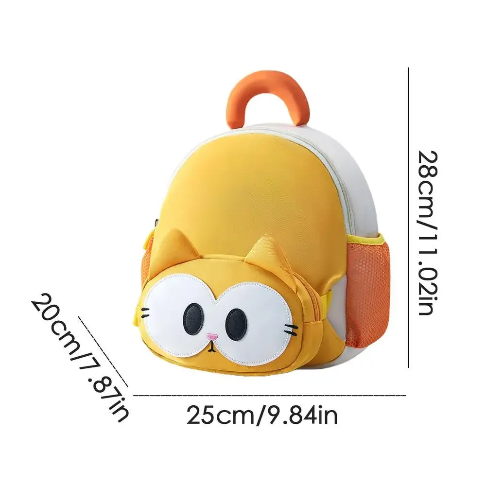 Small Toddler Backpack Small Toddler Backpack Cat Cute Preschool Backpack Large Capacity Shoulder Backpack Kindergarten Kids - Evallys.com