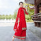 Exotic Indian Dance Dress – Ethnic Sari Style Two-Piece Set for Women - Evallys.com