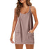Women’s Sport Mini Dress – Sleeveless Summer Casual Tennis Dress - Evallys.com