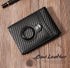 RFID Cowhide Leather Small Wallets AirTag high quality Man's Card Holders Short Wallets Money Clips Women - Evallys.com