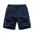 Shorts for men's popular casual pants, men's ice silk pants, sports casual pants, high-quality trendy pants, quick drying pants, - Evallys.com
