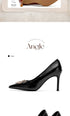 New High Quality Pointed Shoes Business Commuter Women's Shoes Women's High Heels Banquet Party Shoes - Evallys.com