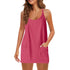 Women’s Sport Mini Dress – Sleeveless Summer Casual Tennis Dress - Evallys.com