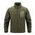 Winter Men Polartec Warm Jackets Casual Man Fleece Lined Windbreaker Coats Men Soft Shell Stand Collar Tactical Hiking Jackets - Evallys.com