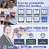 Colorsun DTF Printer Impressora A4/A3 Direct to Film T-Shirt Printing Machine Digital Inkjet DTF Printers For T-Shirt Hoodies - Evallys.com