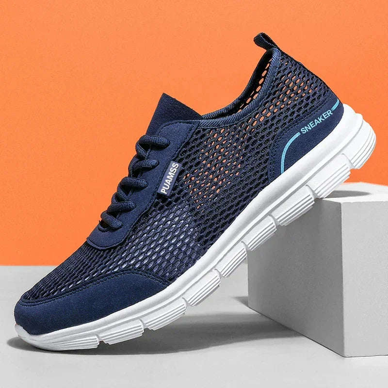 Men’s Summer Mesh Running Shoes – Lightweight Breathable Sneakers - Evallys.com