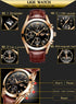 LIGE Men Watch Top Brand Luxury Waterproof Luminous Sport Wristwatch Quartz Military Genuine Leather Relogios Masculino+Box - Evallys.com