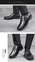 Mens Dress Shoes Men's Formal Original Leather Italian Skin Shoes for Men Elegant Casual Business Luxury Social Male Shoe - Evallys.com
