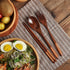 Japanese Wooden Spoon Fork Chopsticks Set Sushi Cutlery High Quality Eco-friendly Portable Tableware Set Kitchen Utensils Gifts