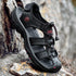 Men’s Genuine Leather Summer Sandals – Casual Outdoor Beach Shoes - Evallys.com