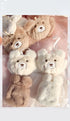 Japanese Girls Winter Soft Ropa Interior Cute Lingerie for Women Cartoon Bear Students Plush Sexy Bras Wireless Thin Bra Set - Evallys.com