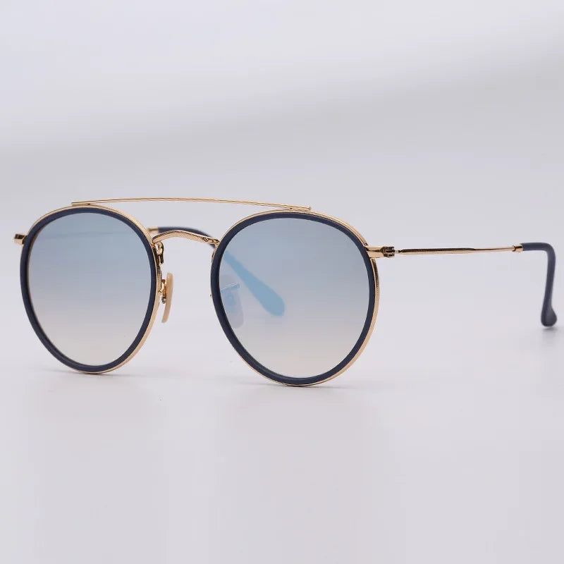 Sunglasses Men Women Eyeglasses Goggles Fashion Classic Style Real Glass Lenses UV400 Sun Glasses Top Quality Eyewear Shades - Evallys.com