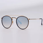 Sunglasses Men Women Eyeglasses Goggles Fashion Classic Style Real Glass Lenses UV400 Sun Glasses Top Quality Eyewear Shades - Evallys.com
