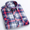 High Quality Men's Plaid Short Sleeve Shirts Business Casual Striped Turn-Down Collar Summer Man Shirt - Evallys.com
